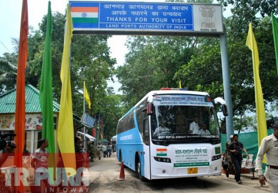 Tripura's lameduck CM keeps mum on insult of Tripura Govt official : Snatching of permit, Bangladesh is yet to react, passengers are scared and avoiding Maitry